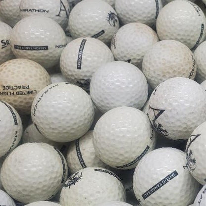 Srixon Marathon Limited Flight Logo C/B Grade Used Golf Balls | 300 Per Case [REF#062223C] - Golfball Monster (7130067632210)