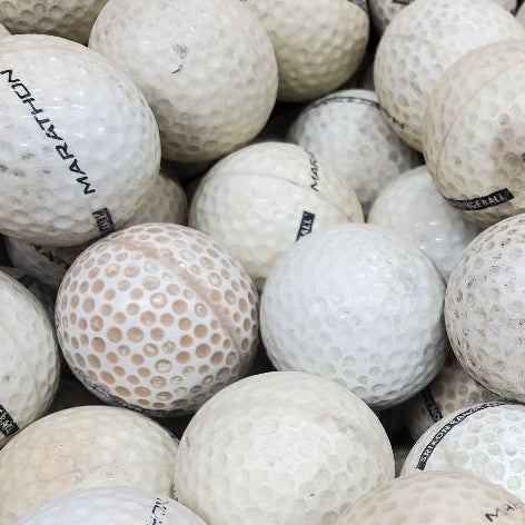 Srixon Marathon Limited Flight CB Grade Dirt Cheap Used Golf Balls  | 300 Per Case [REF#092123P] (7164872720466) (7164873736274)