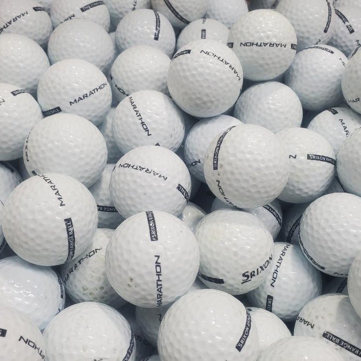 Srixon Marathon Limited Flight A - B Grade Used Golf Balls | 300 Per Case [REF#061323E] - Golfball Monster