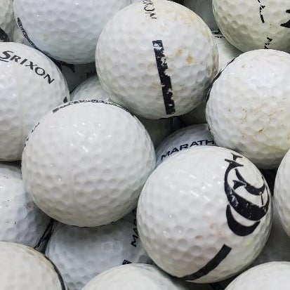 Srixon Marathon Limited Flight Logo C/B Grade Used Golf Balls | 300 Per Case [REF#062223C] - Golfball Monster (7130067632210)