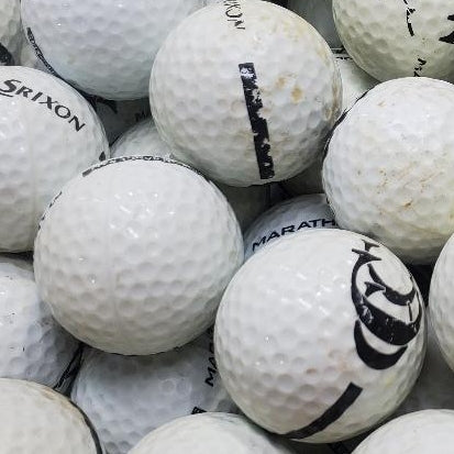 Srixon Marathon Limited Flight Logo C/B Grade Used Golf Balls | 300 Per Case [REF#062223C] x (7130067632210)