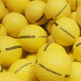 Srixon Marathon Limited Flight Logo Yellow B-A Grade Used Golf Balls (7226842185810)