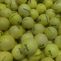 Srixon Practice Q Star Yellow No Stripe BCD Grade  Used Golf Balls| 442 One And Done [REF#051723G] (7116548833362) (7147714543698)