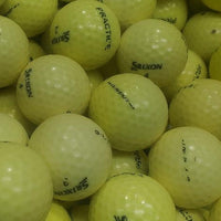 Srixon Practice Q Star Yellow No Stripe BCD Grade  Used Golf Balls| 442 One And Done [REF#051723G] (7116548833362) (7147714543698)