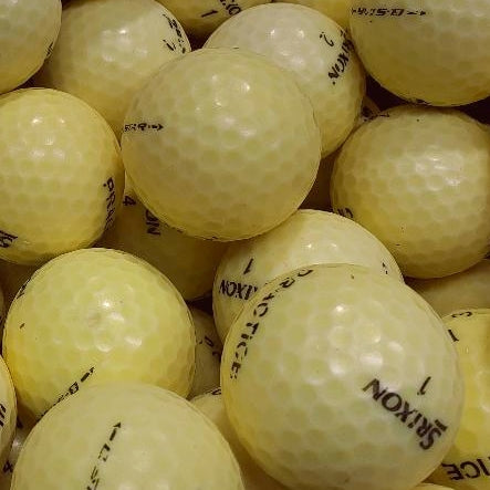 Srixon QStar Yellow D Grade Used Golf Balls | 300 Per Case [REF#081023G] (7149691895890) (7180959219794)