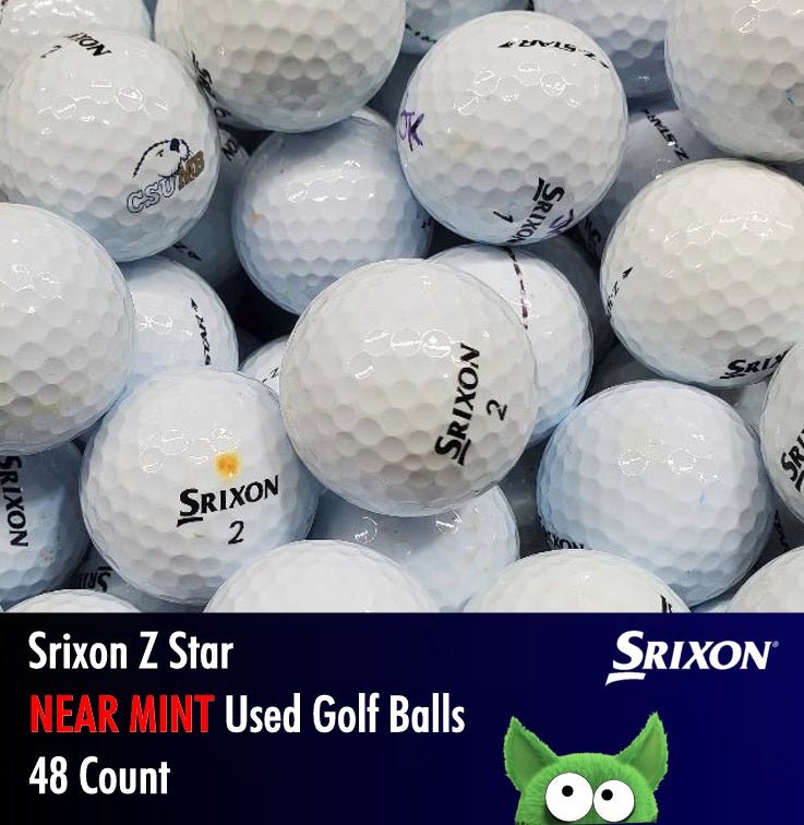 Srixon Z Star Used Golf Balls | 48 Count - Golfball Monster (7207533838418)