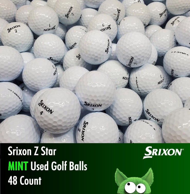 Srixon Z Star Used Golf Balls | 48 Count - Golfball Monster