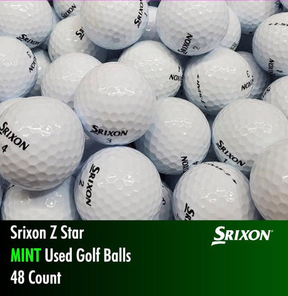 Srixon Z Star Used Golf Balls | 48 Count - Golfball Monster (7207533838418)