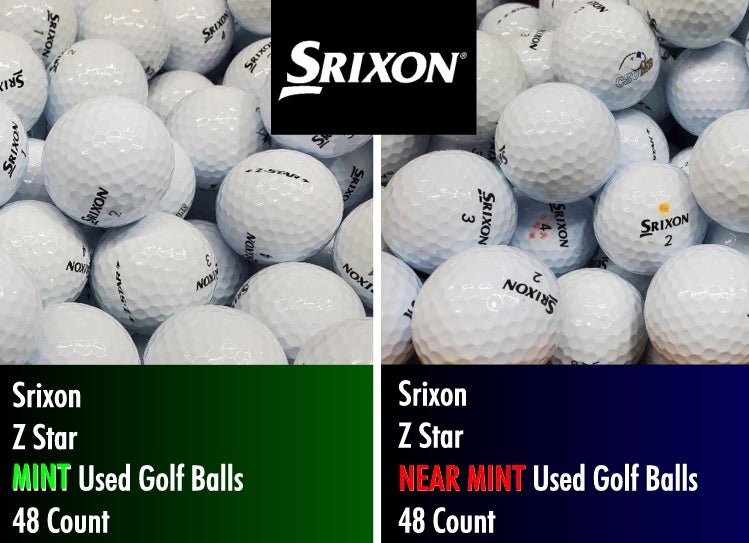 Srixon Z Star Used Golf Balls | 48 Count - Golfball Monster (7207533838418)