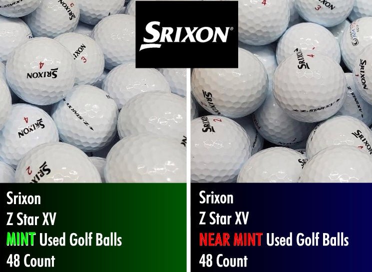 Srixon Z Star XV Used Golf Balls | 48 Count - Golfball Monster (7207534395474)