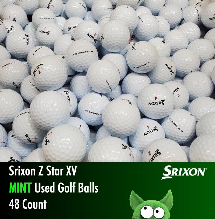 Srixon Z Star XV Used Golf Balls | 48 Count - Golfball Monster