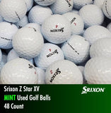 Srixon Z Star XV Used Golf Balls | 48 Count - Golfball Monster (7207534395474)