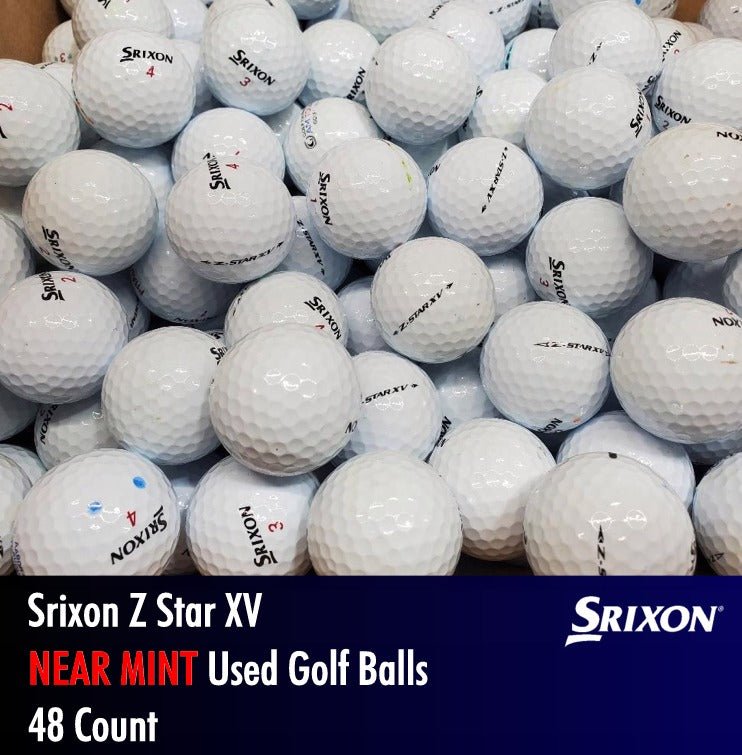 Srixon Z Star XV Used Golf Balls | 48 Count - Golfball Monster