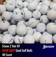 Srixon Z Star XV Used Golf Balls | 48 Count - Golfball Monster (7207534395474)