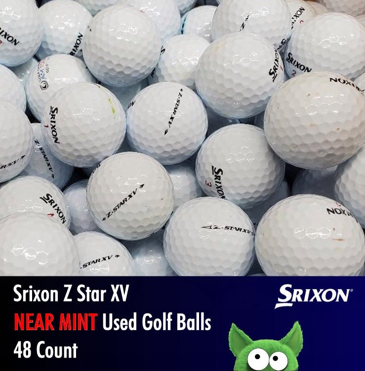 Srixon Z Star XV Used Golf Balls | 48 Count - Golfball Monster (7207534395474)