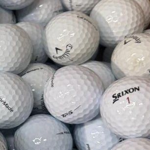Premium Store Practice No Stripe Logo A/B Grade | 300 Per Case [REF110525D] - Golfball Monster