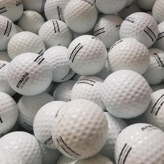 Strata Limited Flight Used Golf Balls A - B Grade | 300 Per Case - Golfball Monster