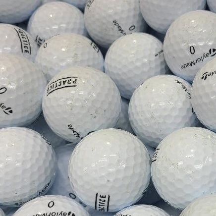 TaylorMade Soft Response Practice No Stripe BA Grade Used Golf Balls | 300 Per Case [REF#092424G] - Golfball Monster