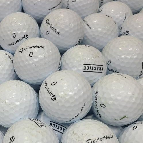 TaylorMade Soft Response Practice No Stripe BA Grade Used Golf Balls | 300 Per Case [REF#092424G] - Golfball Monster (7391261065298)