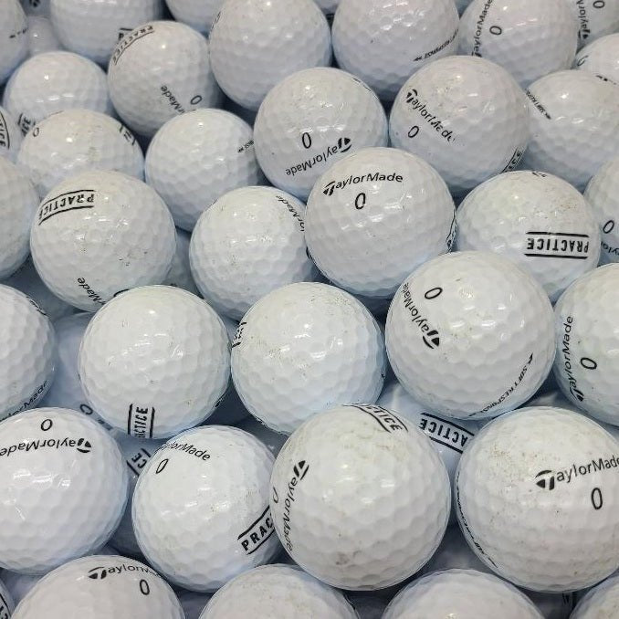 TaylorMade Soft Response Practice No Stripe BA Grade Used Golf Balls | 300 Per Case [REF#092424G] - Golfball Monster