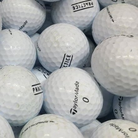 TaylorMade Soft Response Practice No Stripe BC Grade Used Golf Balls | 300 Per Case [REF#092424N] - Golfball Monster (7391267422290)