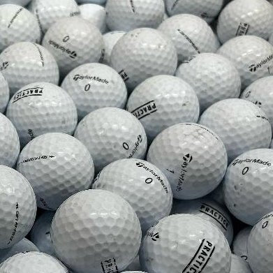 TaylorMade Soft Response No Stripe Practice B/C Grade Used Golf Balls | 300 Per Case [REF#032524M] - Golfball Monster