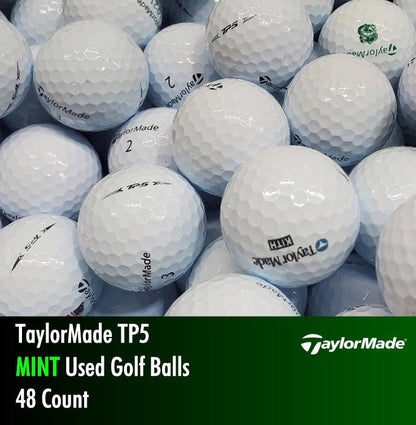 TaylorMade TP5 Used Golf Balls | 48 Count - Golfball Monster (7207523909714)