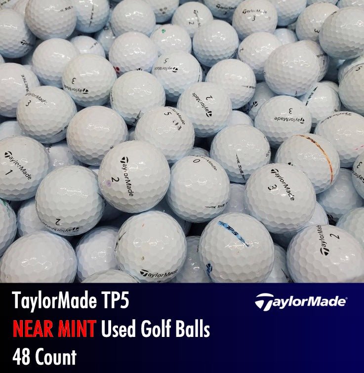 TaylorMade TP5 Used Golf Balls | 48 Count - Golfball Monster (7207523909714)