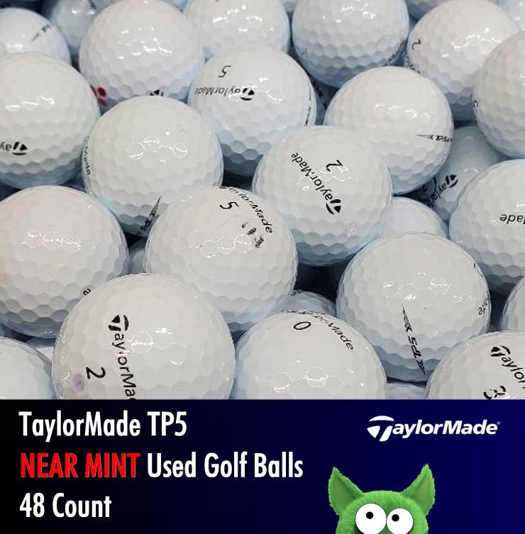 TaylorMade TP5 Used Golf Balls | 48 Count - Golfball Monster (7207523909714)