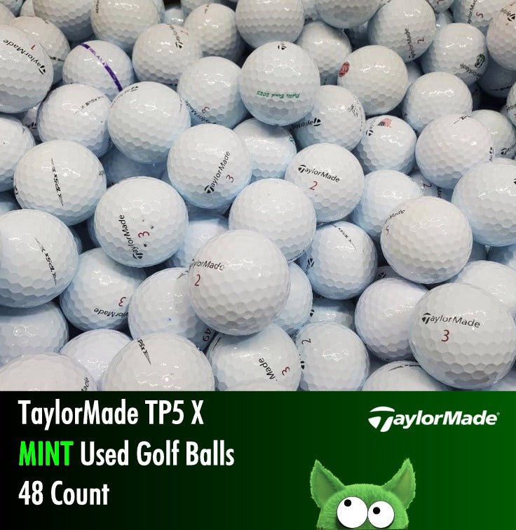 TaylorMade TP5 X Used Golf Balls | 48 Count - Golfball Monster