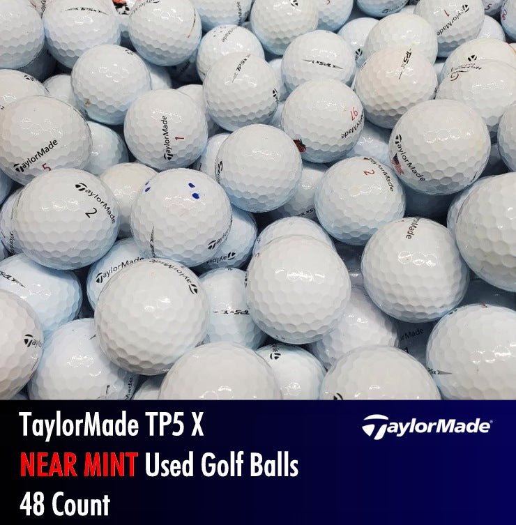 TaylorMade TP5 X Used Golf Balls | 48 Count - Golfball Monster (7207806664786)