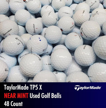 TaylorMade TP5 X Used Golf Balls | 48 Count - Golfball Monster (7207806664786)