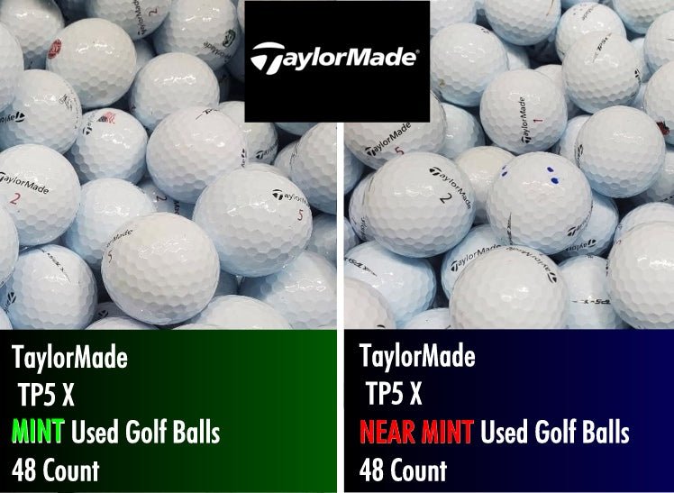 TaylorMade TP5 X Used Golf Balls | 48 Count - Golfball Monster (7207806664786)