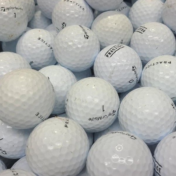 Taylormade Practice No Stripe BA Grade Used Golf Balls | 300 Per Case [REF#090424K] - Golfball Monster (7385526403154)