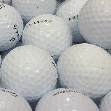 Taylormade Practice No Stripe BA Grade Used Golf Balls | 300 Per Case [REF#090424K] - Golfball Monster (7385526403154)