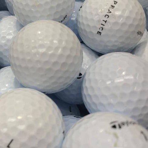 TaylorMade Practice No Stripe A Grade Used Golf Balls | 300 Per Case [REF#111324F] - Golfball Monster