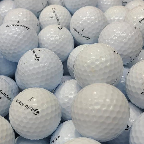 TaylorMade Practice No Stripe A Grade Used Golf Balls  | 300 Per Case [REF#111324F] (7407025979474)