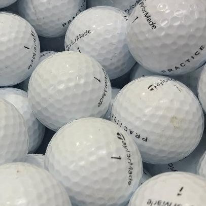 Taylormade Practice No Stripe C - B Grade Used Golf Balls | 300 Per Case [REF#072623G] - Golfball Monster (7144127201362)