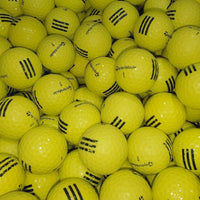 TaylorMade Three Stripe Yellow A-B Grade Used Range Golf Balls | 300 Per Case [REF#120123A] (7200642695250)