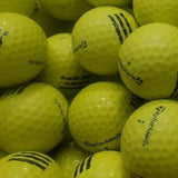 TaylorMade Three Stripe Yellow B Grade Used Range Golf Balls | 300 Per Case [REF080824B] - Golfball Monster