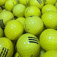 TaylorMade Three Stripe Yellow B/A Grade Used Range Golf Balls | 300 Per Case [REF091625A] - Golfball Monster (7489625325650)