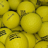 TaylorMade Three Stripe Yellow C Grade Used Range Golf Balls | 300 Per Case [REF#120123D] (7200644005970)