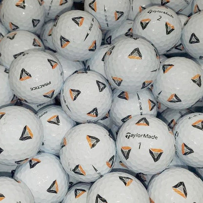 TaylorMade TP5 Pix Practice Logo Used Golf Balls BA Grade | 300 Per Case [REF#12262023] - Golfball Monster