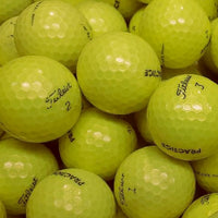 Titleist AVX Practice Yellow A-B Grade Used Range Golf Balls | One Lot of 322 [REF#102723L] (7181001818194)
