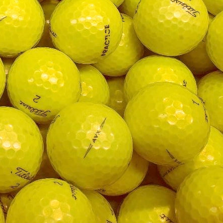 Titleist-AVX-Practice-Yellow-BA-Grade-Used-Golf-Balls-from-the-Golfball-Monster (7266926395474)