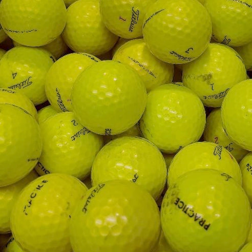 Titleist Pro V1/Pro Vx Yellow BC Grade Used Golf Balls | One Lot of 640 [REF#092324G] (7390869848146)