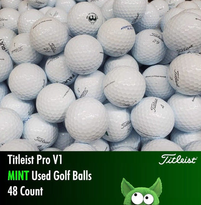 Titleist Pro V1 Used Golf Balls | 48 Count - Golfball Monster (7207523483730)