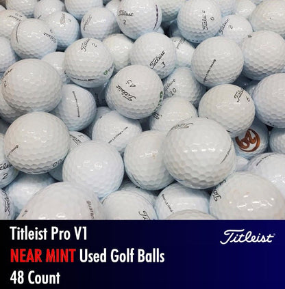 Titleist Pro V1 Used Golf Balls | 48 Count - Golfball Monster (7207523483730)