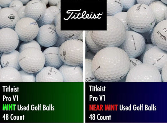 Titleist Pro V1 Used Golf Balls | 48 Count - Golfball Monster (7207523483730)