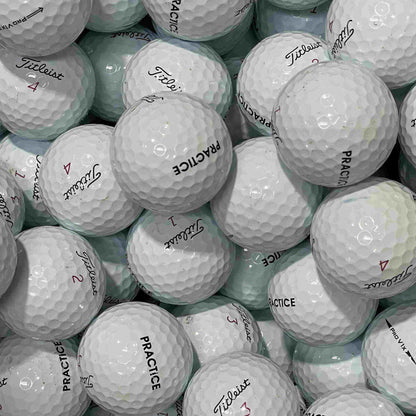 +++ Titleist ProV1x Practice White AB Used Range Golf Balls | One Lot of 3000 [REF#070124A&W05] (7363594059858) (7363595305042) (7372066619474) (7372068290642) (7372068388946) (7372068552786)